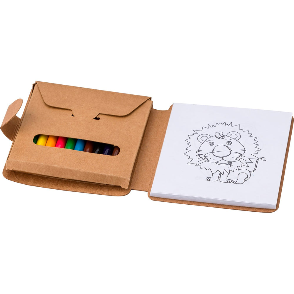 Glenister Cardboard colouring set