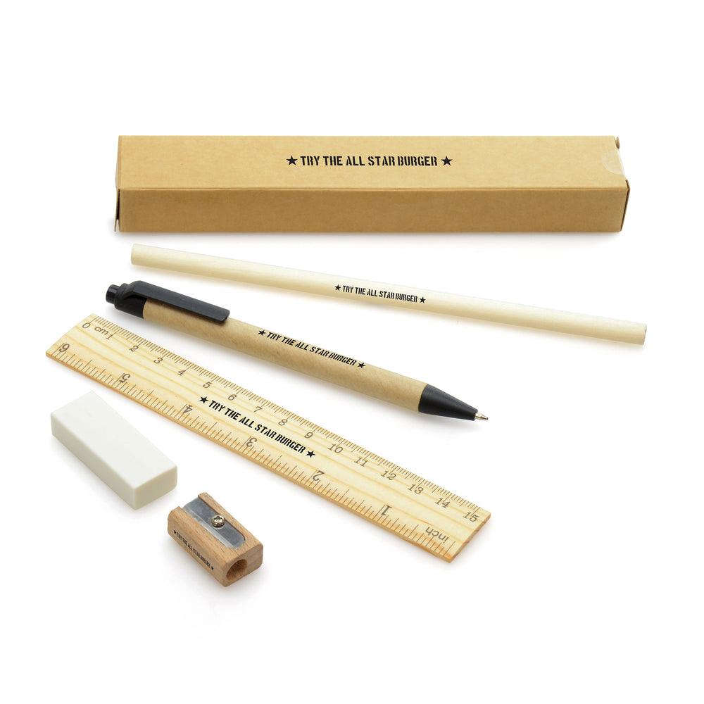 Aber Eco Stationery Set | Promotional Eco Stationery Set with Logo