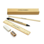 Aber Eco Stationery Set | Promotional Eco Stationery Set with Logo