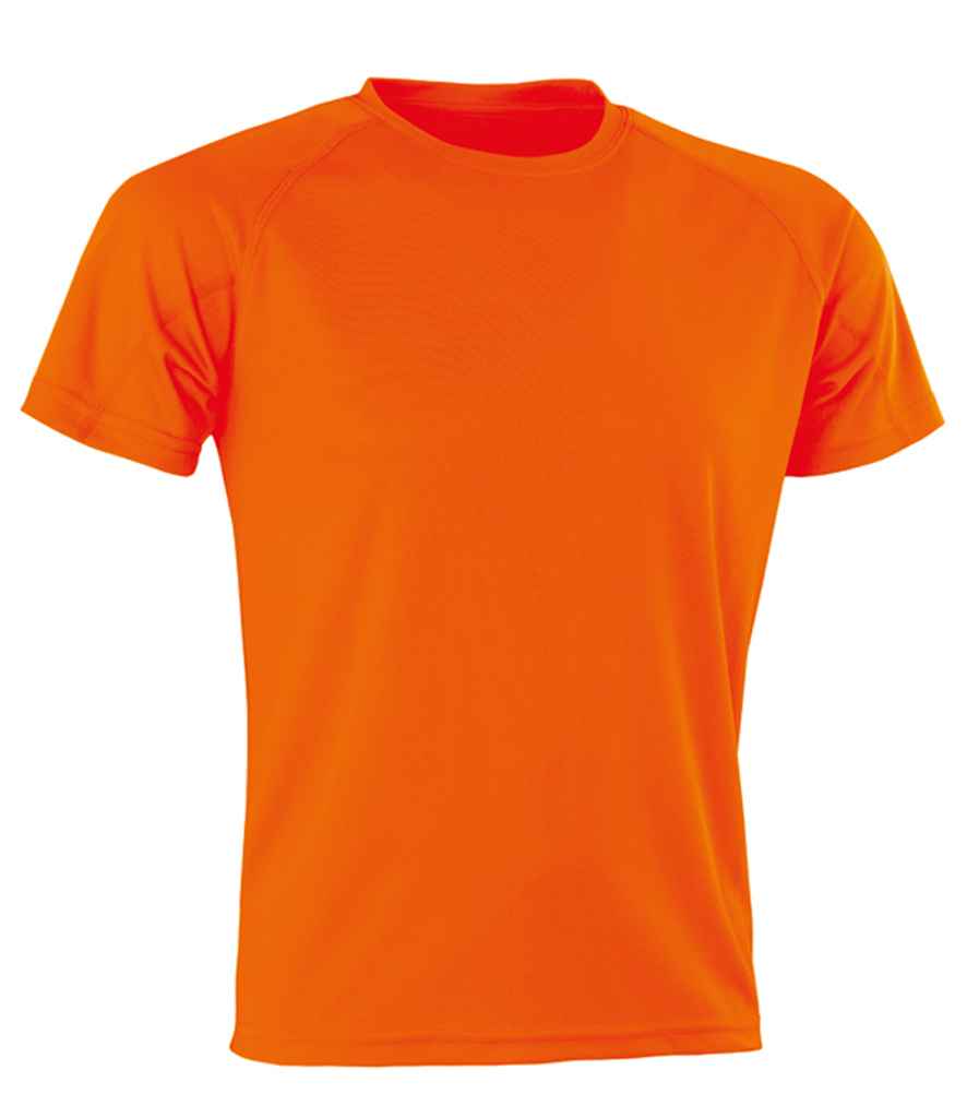 Spiro Impact Performance Aircool T-Shirt Flo Orange
