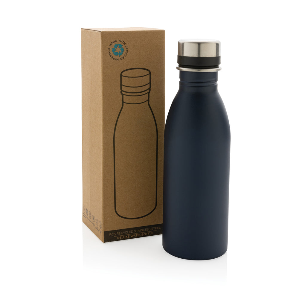 Branded RCS Recycled stainless steel deluxe water bottle