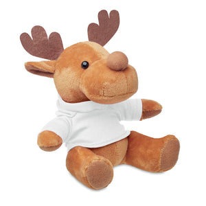 White Hoodie Bear 15cm Reindeer Bear