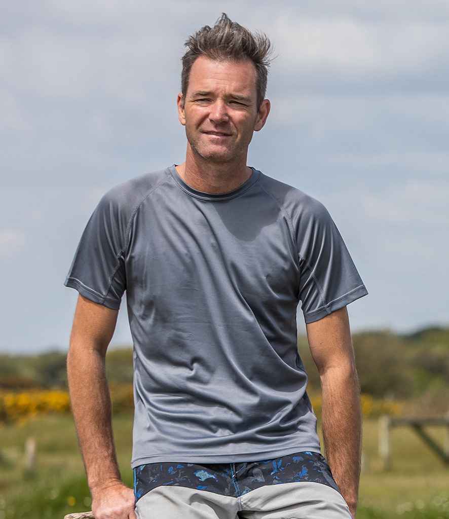 Spiro Impact Performance Aircool T-Shirt Grey