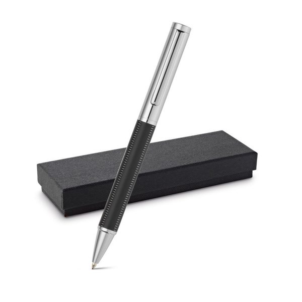 Montreal Twist Action Metal Ballpen Black