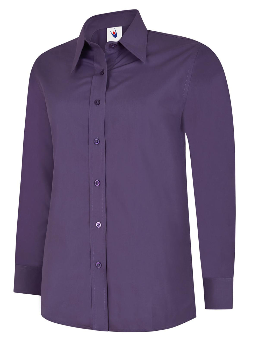 Branded Ladies Poplin Full Sleeve Shirt