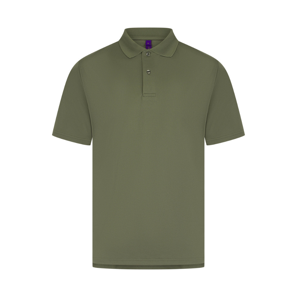 Henbury Coolplus® Wicking Piqué Polo Shirt