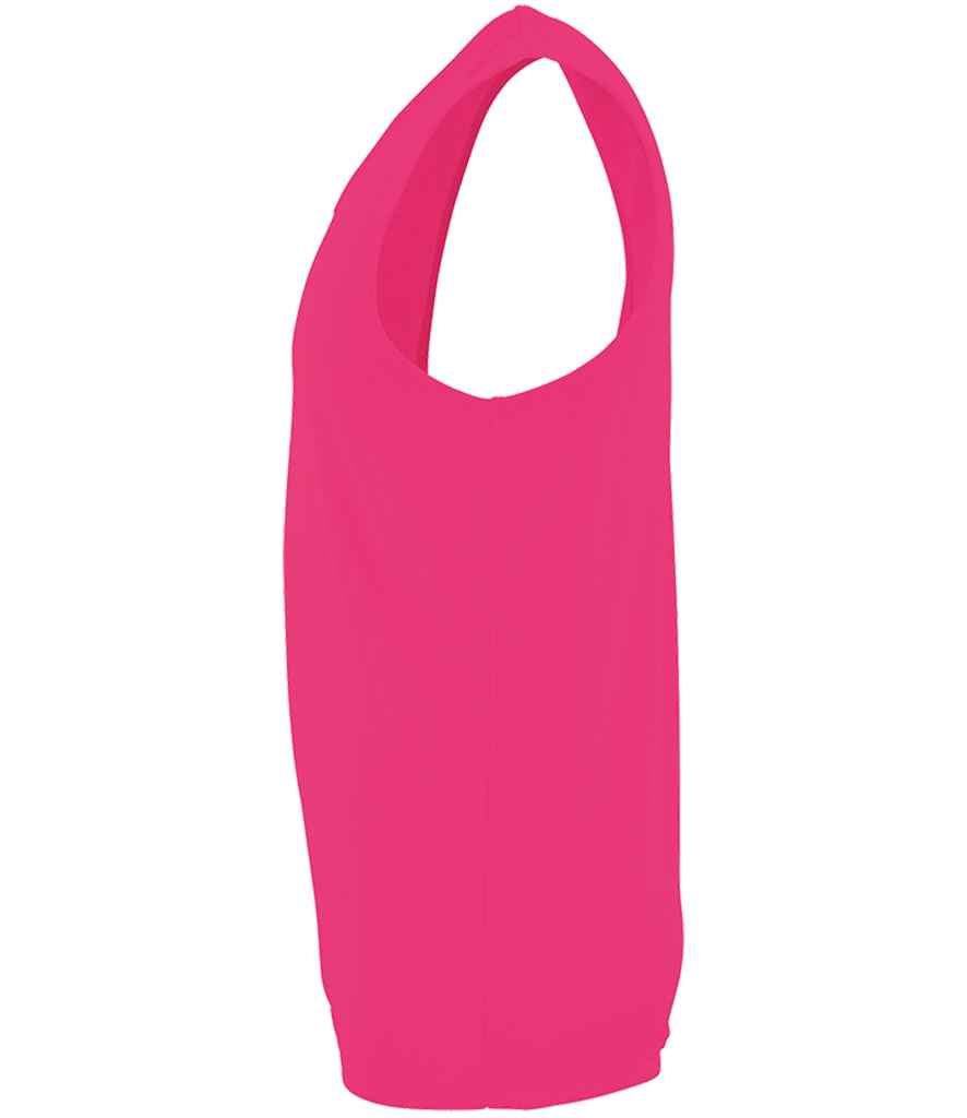 SOL'S Sporty Performance Tank Top Neon Pink