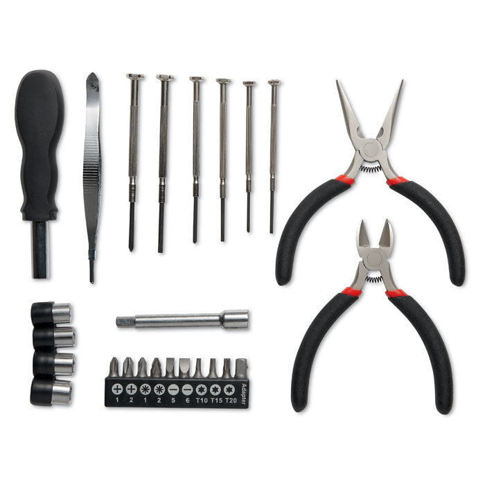 Branded 26 pcs tool in aluminium case