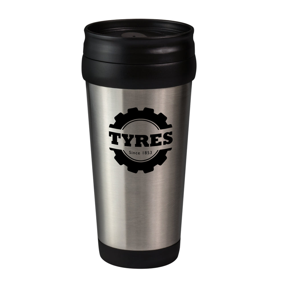 Branded Stainless Steel Thermal Tumbler
