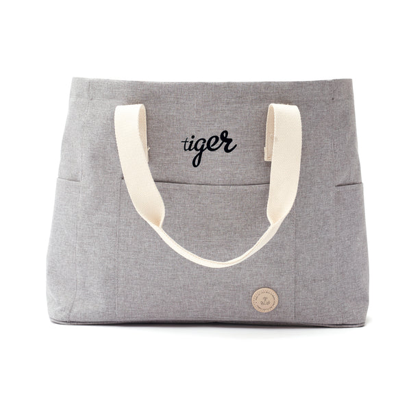 Branded VINGA Sortino beach bag