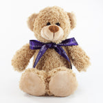 Bow Bear II 30cm Barney Bear, Biscuit