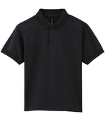 Gildan Kids DryBlend® Jersey Polo Shirt Black