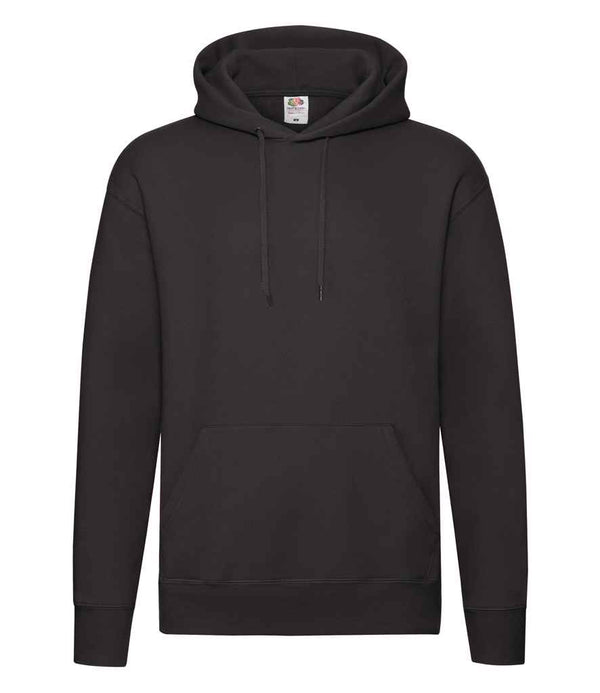 Fruit of the Loom Premium Hooded Sweatshirt Black