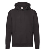 Fruit of the Loom Premium Hooded Sweatshirt Black