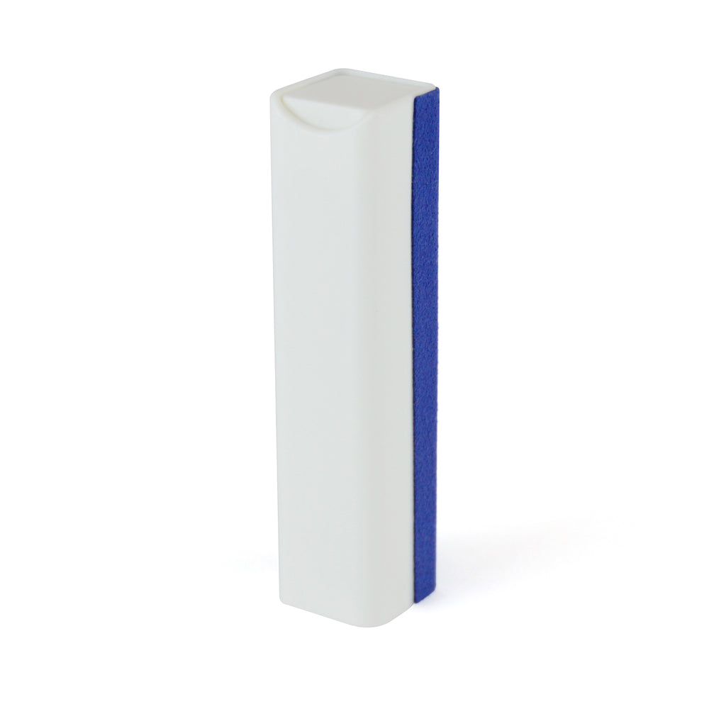 Opal White cubiod lens and screen cleaner with cloth