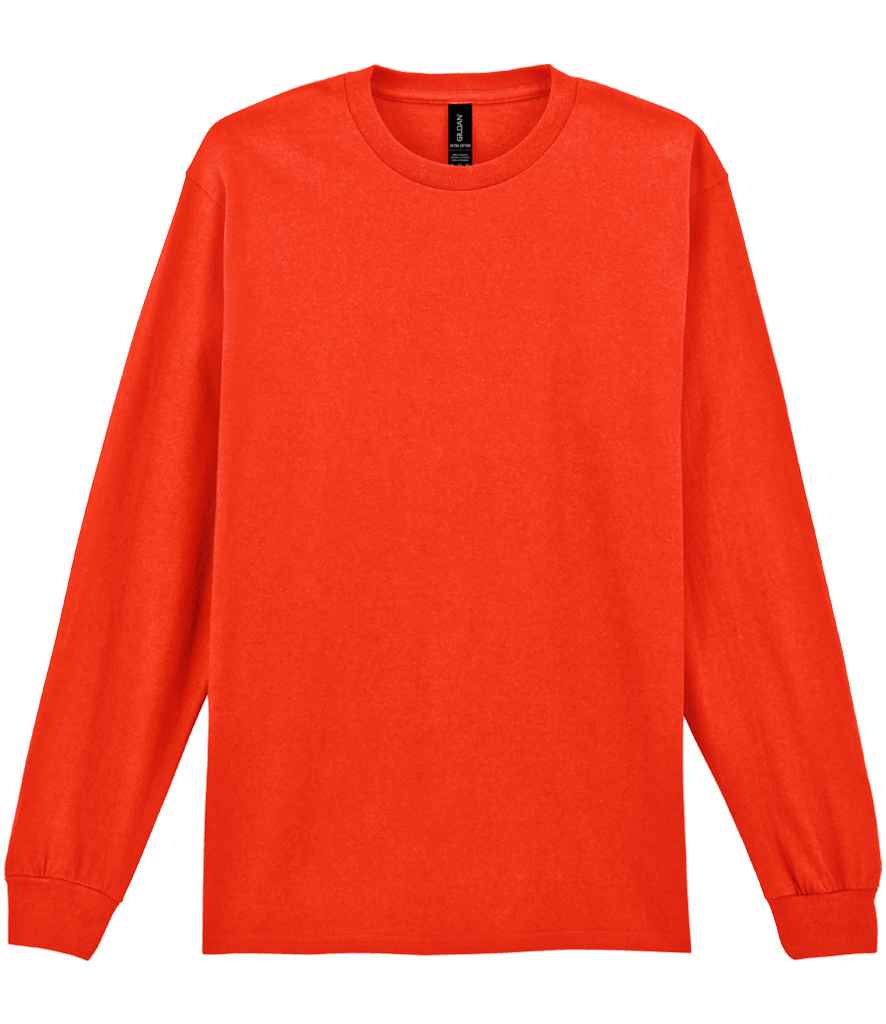 Gildan Ultra Cotton™ Long Sleeve T-Shirt Orange
