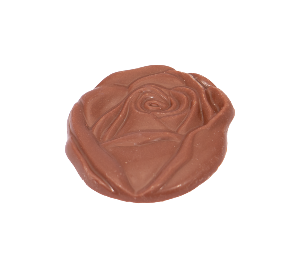 Easter 2024, Eco Kraft Cube, Milk Chocolate Flowers, x6 Bespoke