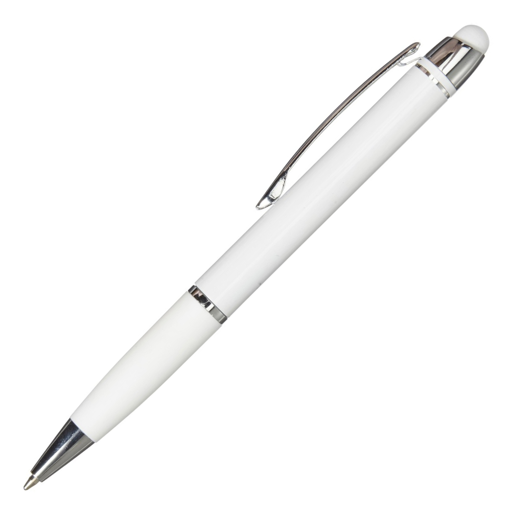 Branded Halfleet Ballpen with coloured grip