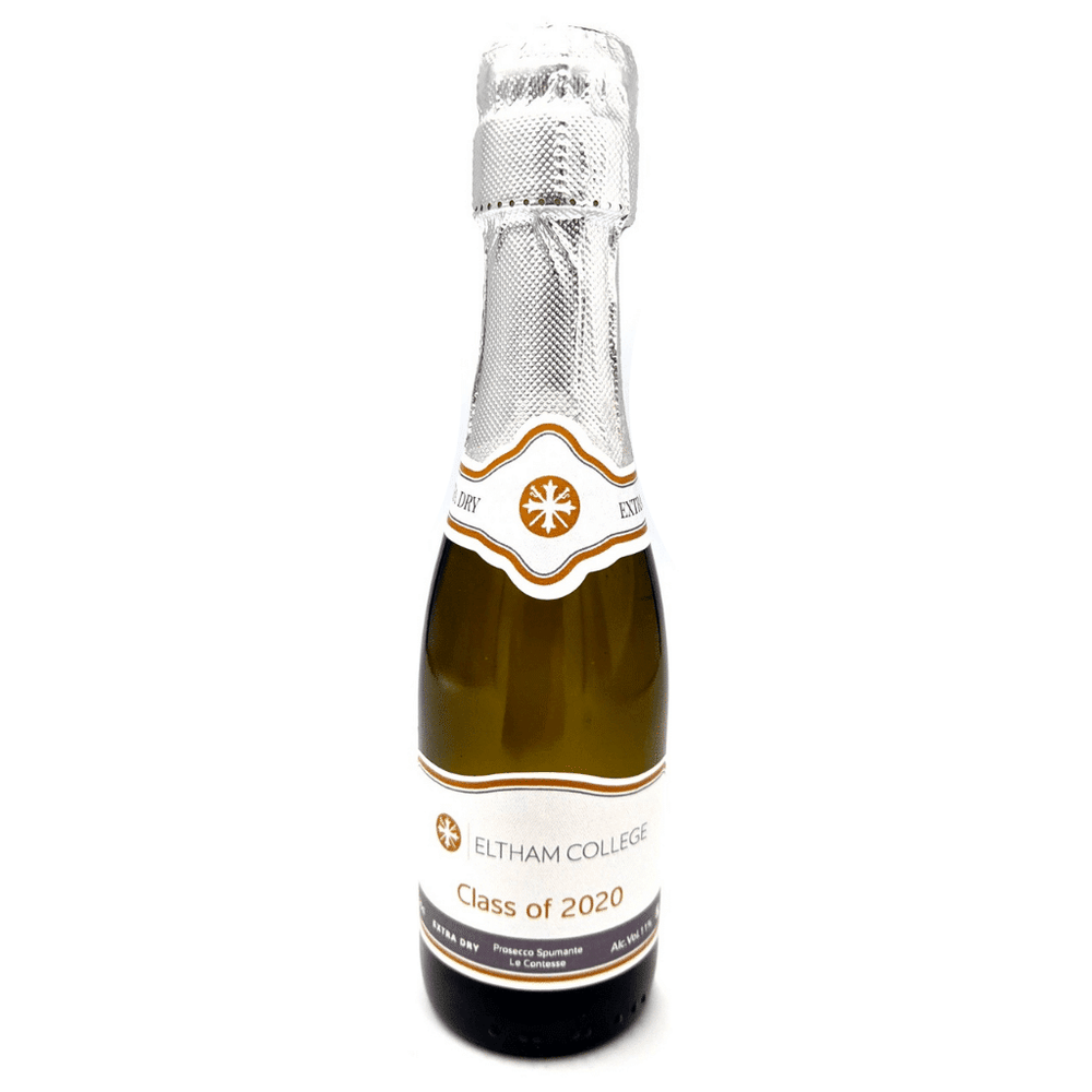 Custom Branded Mini Prosecco Bottles | Mini Logo Prosecco