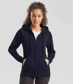Fruit of the Loom Premium Lady Fit Zip Hooded Jacket