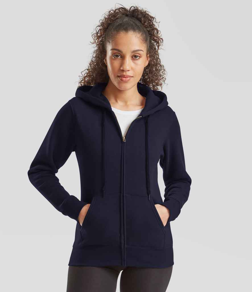 Fruit of the Loom Premium Lady Fit Zip Hooded Jacket