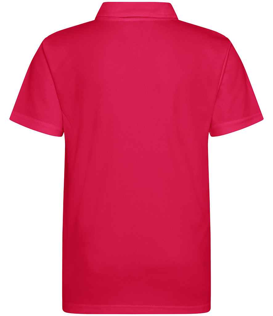 AWDis Kids Cool Polo Shirt Hot Pink