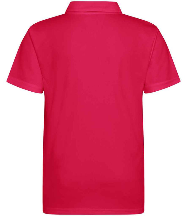 AWDis Kids Cool Polo Shirt Hot Pink