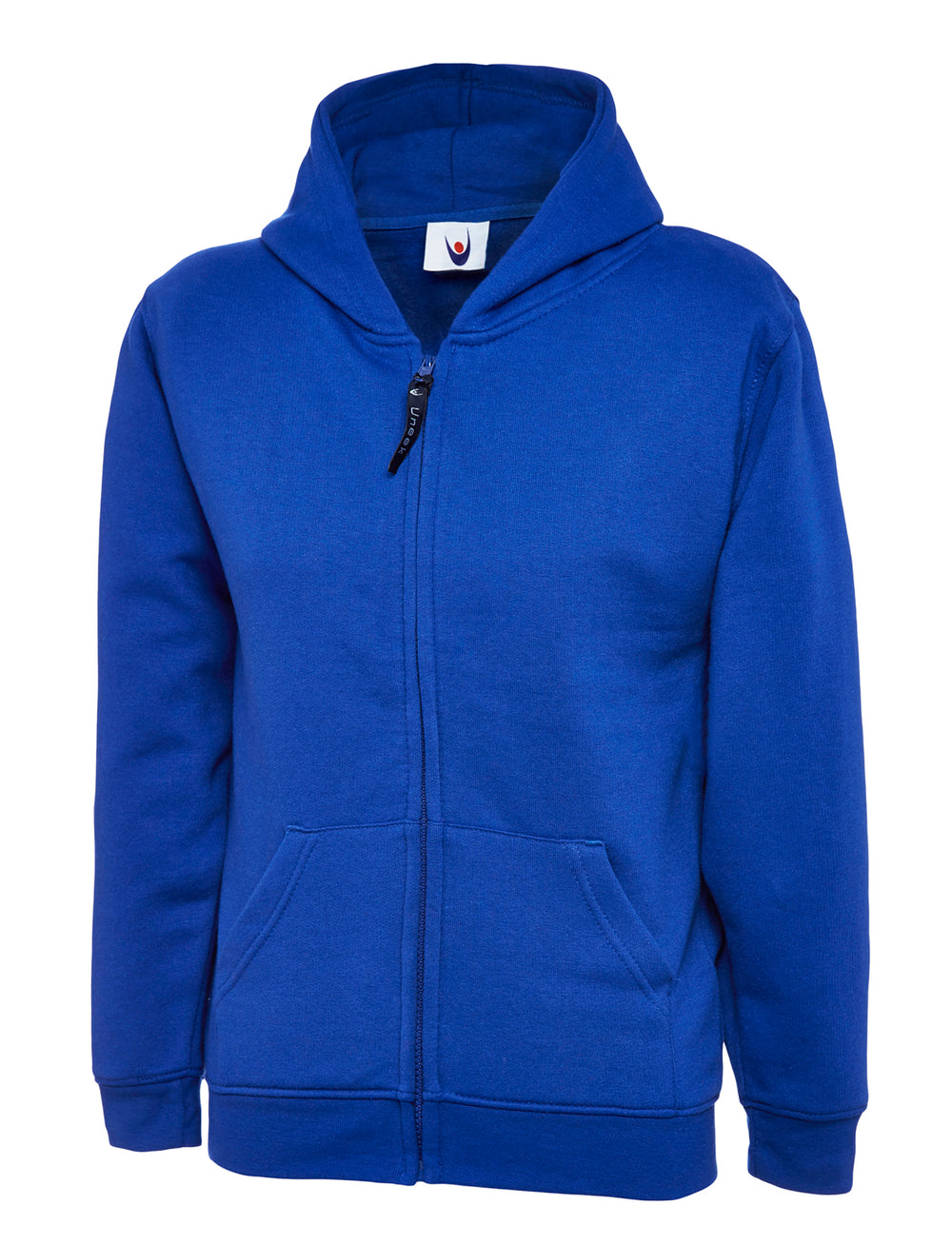 Branded Childrens Classic Full Zip Hooded Sweatshirt