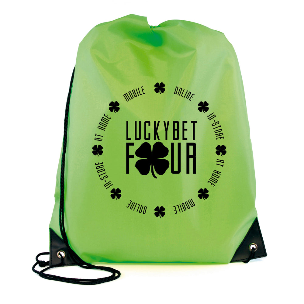 Pegasus Plus Drawstring Bags Light Green