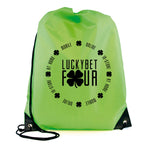 Pegasus Plus Drawstring Bags Light Green