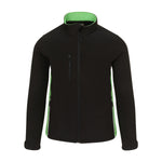 Orn Silverswift Two Tone Softshell Jacket Black/Lime