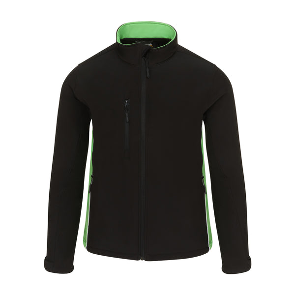Orn Silverswift Two Tone Softshell Jacket Black/Lime