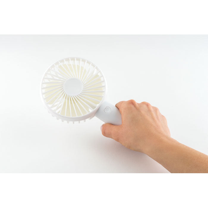 Branded USB desk fan with stand