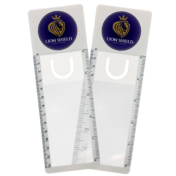 Lightweight Magnifying Bookmark Printed Full Colour