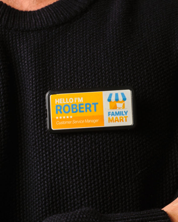 Select Name Badge - Rectangle - Safety Pin