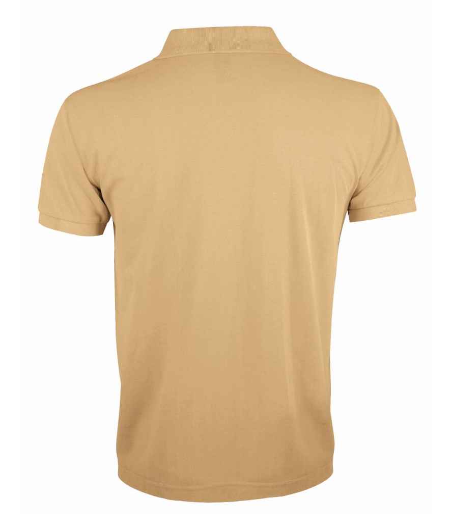 SOL'S Prime Poly/Cotton Piqué Polo Shirt Sand
