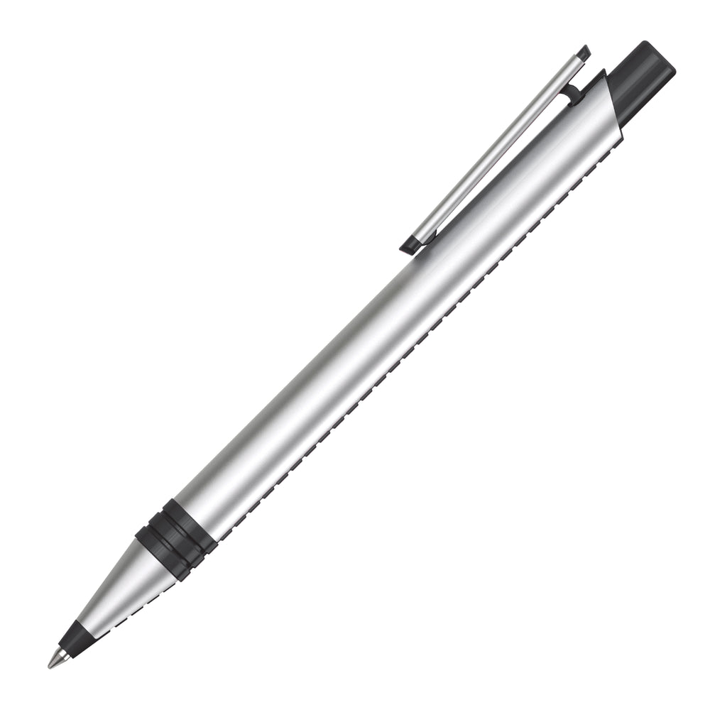 Branded VIRTUO ALUM recycled ball pen with rpet trim