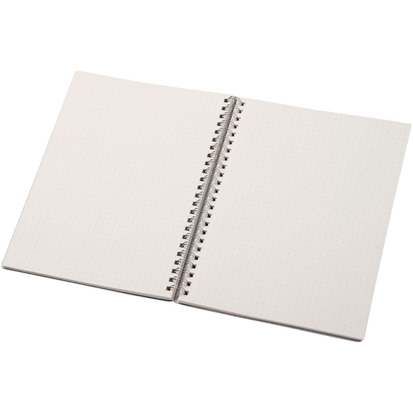 Branded Bianco A5 size wire-o notebook