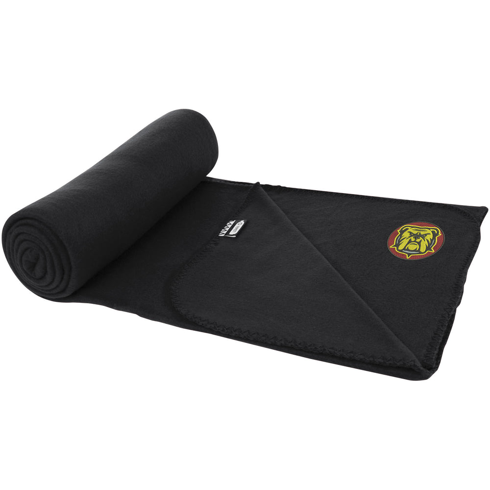 Branded Willow GRS RPET polar fleece blanket