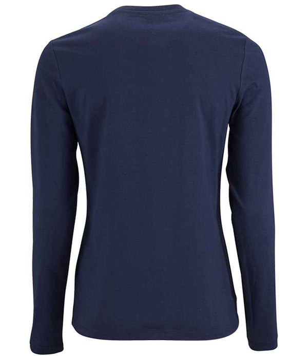 SOL'S Ladies Imperial Long Sleeve T-Shirt French Navy