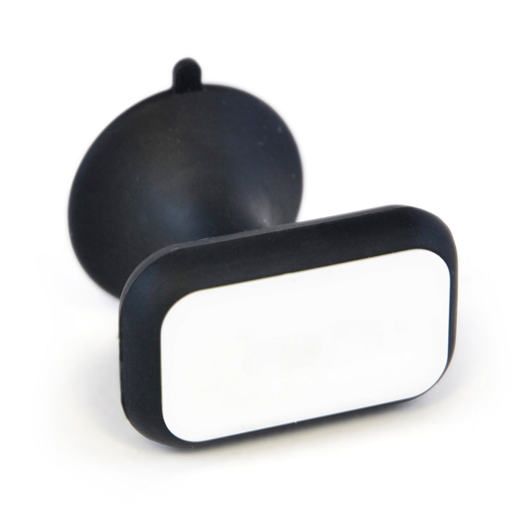 Branded Rubber Phone Stand With Sucker + White Backing