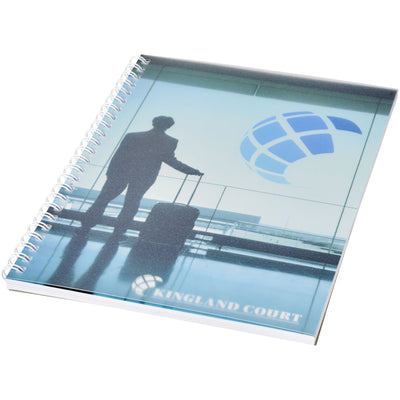 Desk-Mate® wire-o A5 notebook 100 pages PP cover