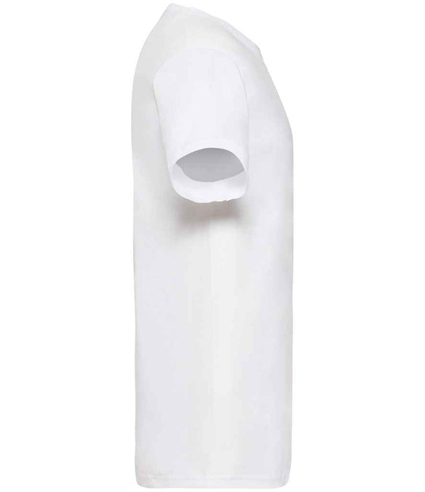 Fruit of the Loom V Neck Value T-Shirt White