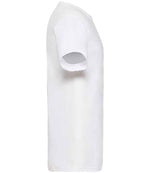 Fruit of the Loom V Neck Value T-Shirt White