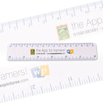 The Ever Popular 6" Ruler Printed in Full Colour on 2 Sides