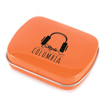 Rectangular metal mint tin - Approx 64 mints