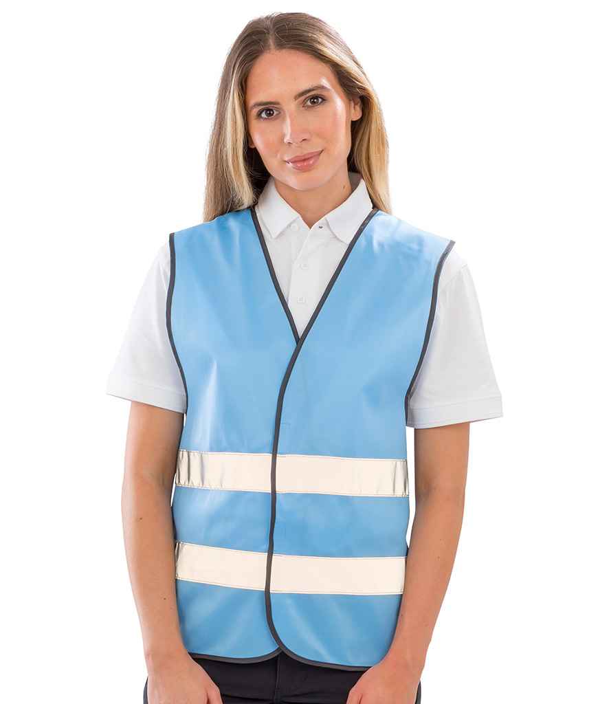 Result Core Enhanced Vis Vest Sky Blue