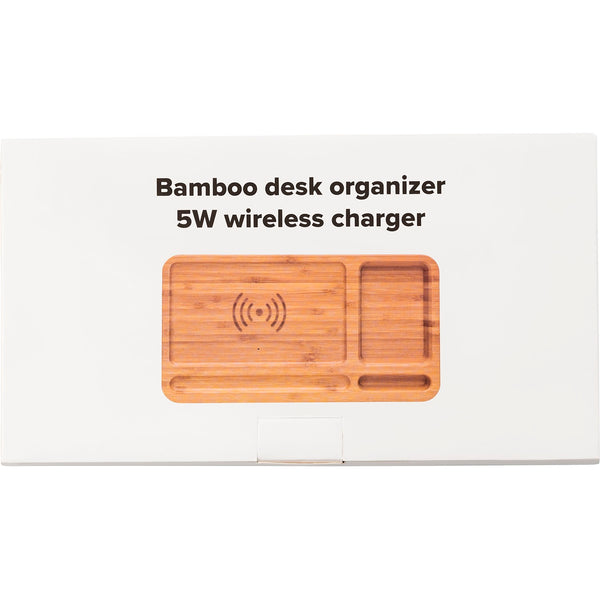 Beauville Bamboo desk organiser