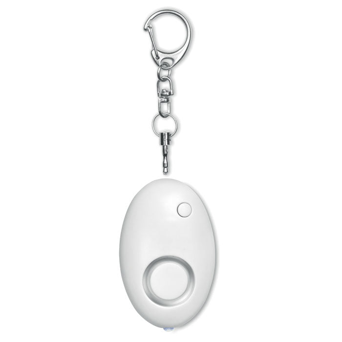 Personal alarm with key ring