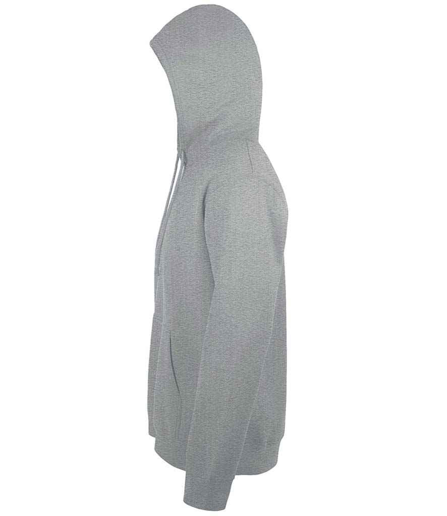 SOL'S Unisex Snake Hooded Sweatshirt Grey Marl